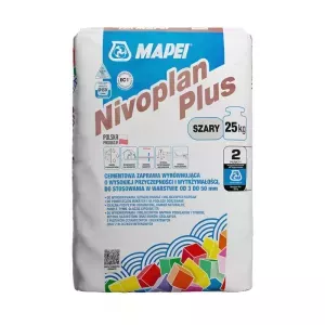 Mapei Nivoplan Plus 25kg zaprawa wyrównująca od 3 do 50mm