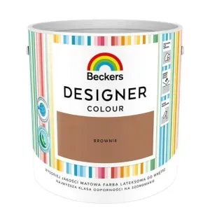 Farba wewnętrzna Designer Colour brownie 2,5l Beckers