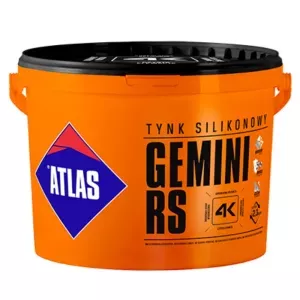 Tynk silikonowy Gemini RS baza biała 25kg Atlas