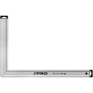 Kątownica anodowana 100x100cm bez wskaźników ze ściętym narożnikiem Pro