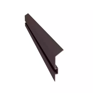 Profil cokołowy zamykający C2 2m RAL8019 brąz Renoplast