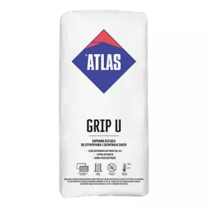 Klej do styropianu i siatki Grip U 25kg Atlas