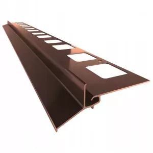 Profil okapowy prosty K102 2mb RAL8019 brąz Renoplast