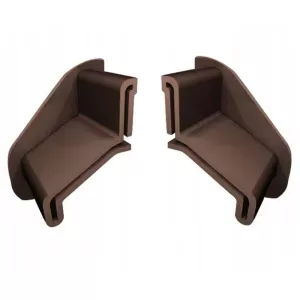 Odbojnik przyścienny OPK102 L+P RAL8019 brąz Renoplast