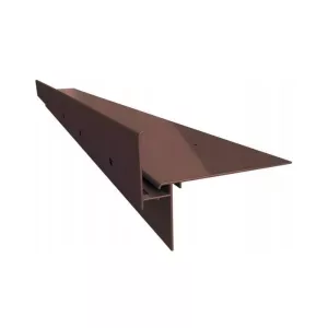 Profil okapowy prosty W35 PLUS 2mb RAL8019 brąz Renoplast