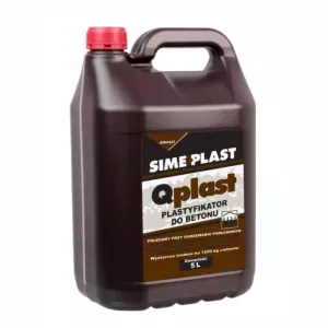 Simeplast Qplast 5l Plastyfikator do posadzek betonowych letni