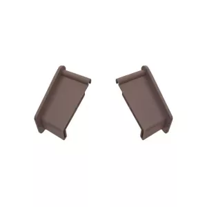 Odbojnik przyścienny OPK10/OPK10R/OPK100/OPK100R L+P RAL8019 brąz Renoplast