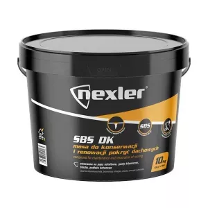 Masa bitumiczna do konserwacji pokryć dachowych Nexler SBS DK 10kg
