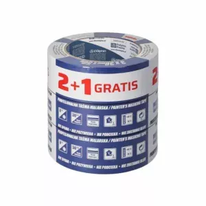 Taśma malarska 38mmx50m 2+1 Blue Dolphin