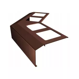 Narożnik zewnętrzny K301 135° RAL8019 brąz Renoplast