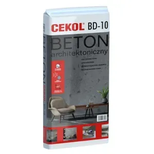 PRODUKTY UZUPEŁNIAJĄCE - Beton architektoniczny BD-10 20kg Cekol