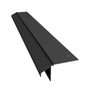 Profil okapowy K10R czarny mat RAL9005 Renoplast