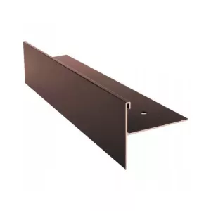 Profil okapowy boczny W35B 2mb RAL8019 brąz Renoplast