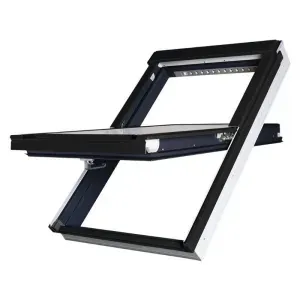 PRODUKTY UZUPEŁNIAJĄCE - Okno dachowe PTP-V/AC/BC U4 78x118cm RAL 9005 Fakro