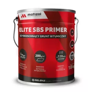 Grunt bitumiczny Elite SBS Primer czarny 18kg Matizol