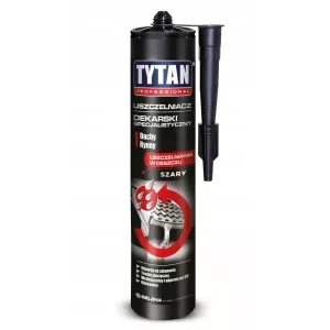 Uszczelniacz dekarski specjalistyczny szary 280ml Tytan
