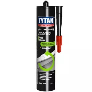 Uszczelniacz dekarski bitumiczny czarny 280ml Tytan