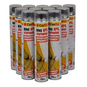 Pianoklej do styropianu/xps 750ml 12szt. karton Cerfix