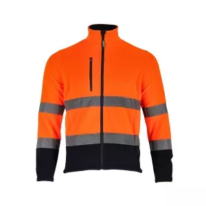 Bluza polarowa ostrzegawcza Basic neon line pomarańczowa rozm. XL