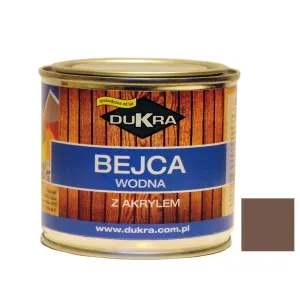 Bejca do drewna wodna orzech 250ml z akrylem Dukra