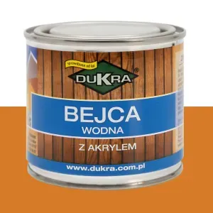 Bejca do drewna wodna teak 250ml z akrylem Dukra