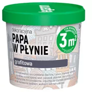 Papa w płynie UV-715 dekoracyjna 1l grafit Megaron