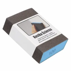 Gąbka ścierna 100x68x25mm gr.120 Blue Dolphin