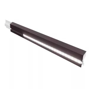 Profil cokołowy C1+C2 zestaw LED RAL8019 brązowy Renoplast