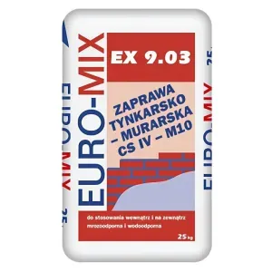 Zaprawa tynkarsko-murarska M10 EX9.03 25kg Euro-mix