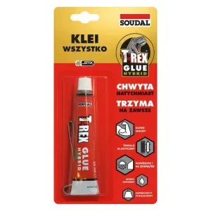 Klej montażowy T-Rex Glue Hybrid 25ml Soudal