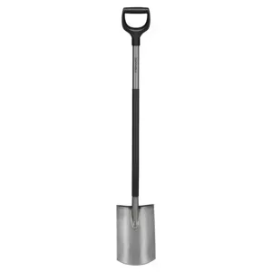 Szpadel prosty metalowy trzonek Ergo Fiskars