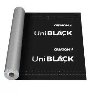 Folia dachowa UNIBLACK 1,5mx50m 160g/m2 paroprzepuszczalna Creaton