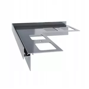 Narożnik zewnętrzny K35 90° RAL7037 szary Renoplast