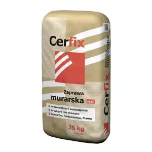 Zaprawa do murowania M10 25kg Cerfix
