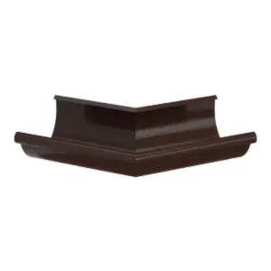 PRODUKTY UZUPEŁNIAJĄCE - Narożnik zewnętrzny 135° Stal 120 brąz czekoladowy RAL8017 Galeco