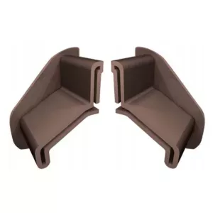 Odbojnik przyścienny OPK30/OPK40 L+P RAL8019 brąz Renoplast