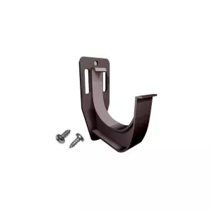 Hak rynnowy kompletny MG75 RAL8019 brąz Renoplast