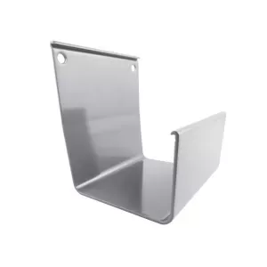 Łącznik rynny RK65 dł. 8cm RAL7037 szary Renoplast