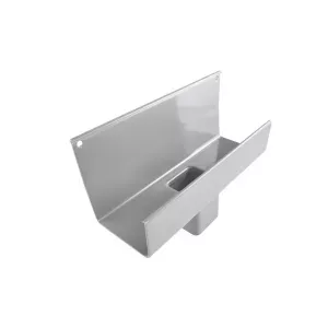 Lej spustowy RK65 dł. 20cm 45x45mm RAL7037 szary Renoplast