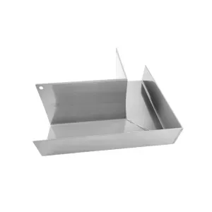 Narożnik rynny zewnętrzny RK65 90° RAL7037 szary Renoplast