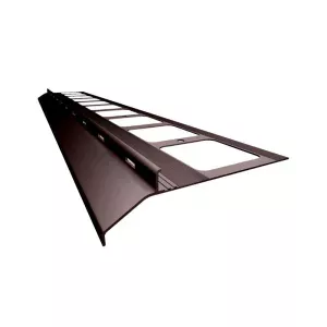 Profil okapowy prosty K20 2mb RAL8011 brąz Renoplast