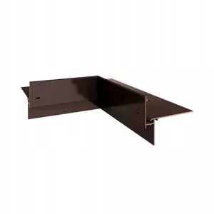 Narożnik wewnętrzny W35 PLUS 90° RAL8019 brąz Renoplast