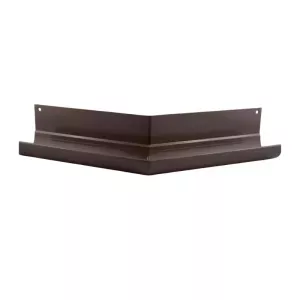 Narożnik rynny zewnętrzny R50 135° RAL8019 brąz Renoplast
