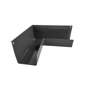 Narożnik rynny wewnętrzny RK65 90° RAL7024 grafit Renoplast