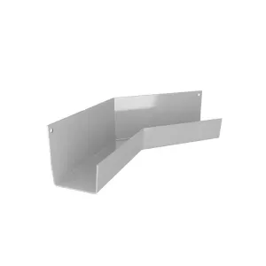 Narożnik rynny wewnętrzny RK65 135° RAL7037 szary Renoplast