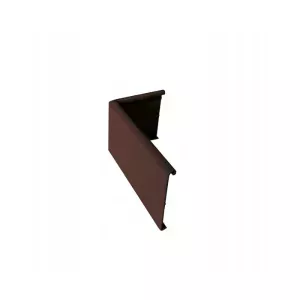 Narożnik łącznikowy prawy W30 90° 5x10cm RAL8019 brąz Renoplast