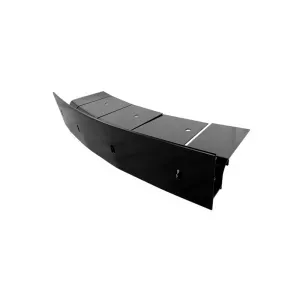 Profil okapowy łukowy nacinany W30 2mb RAL7024 grafit Renoplast