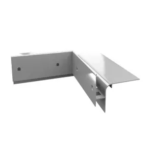 Narożnik wewnętrzny W30R PLUS 90° RAL7037 szary Renoplast