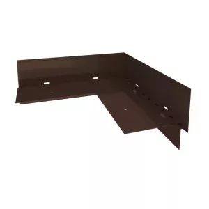 Narożnik zewnętrzny W60 90° RAL8019 brąz Renoplast