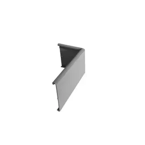 Narożnik łącznikowy lewy W35 PLUS 90° 5x10cm RAL7037 szary Renoplast